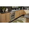 24" Undercounter Wine Cellar With Full-extension Wood-front Racks