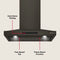Kitchenaid® 30-inch Wall-mount, 4-speed Canopy Hood