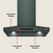 Kitchenaid® 30-inch Wall-mount, 4-speed Canopy Hood
