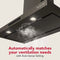 Kitchenaid® 36-inch Wall-mount, 4-speed Canopy Hood