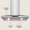 Kitchenaid® 36-inch Wall-mount, 4-speed Canopy Hood