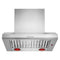 36" 585 Or 1170 Cfm Motor Class Commercial-style Wall-mount Canopy Range Hood