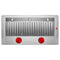 48'' 585 Or 1170 Cfm Motor Class Commercial-style Wall-mount Canopy Range Hood