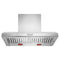 48'' 585 Or 1170 Cfm Motor Class Commercial-style Wall-mount Canopy Range Hood