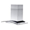 30 In. Convertible Vent Wall Mount Range Hood In Stainless Steel And Glass