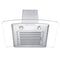36 In. Convertible Vent Wall Mount Range Hood In Stainless Steel And Glass