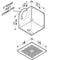 High-Capacity, Light Commercial 130 CFM Ceiling Mount Ventilation Fan, 0.3 Sones certified