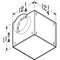 LOSONE SELECT Ventilation Fan 195 CFM Straight Through, 1.9 Sones 183 CFM Right Angle