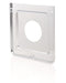 Square Chrome Burner Pan, Fits Most
