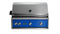 36” Professional Built In Grill With 1 Trident Infrared Burner And 2 Ceramic Burners And Rotisserie