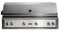 54” Professional Built-in Grill With 1 Trident Infrared Burner And 3 Ceramic Burners And Rotisserie