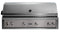 54” Professional Built-in Grill With 1 Trident Infrared Burner And 3 Ceramic Burners And Rotisserie