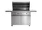 42" Sedona Freestanding Grill And Cart With 1 Prosear Infrared Burner And 2 Stainless Steel Burners