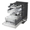 24 Inch Smart Top Control Dishwasher With Flushfit Design, 1-hour Wash & Dry, Blastzone™, Quadwash® Pro, Truesteam® And Dynamic Heat Dry™ W/autovent Dry™