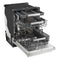 24 Inch Smart Top Control Dishwasher With Flushfit Design, 1-hour Wash & Dry, Blastzone™, Quadwash® Pro, Truesteam® And Dynamic Heat Dry™ W/autovent Dry™