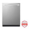 24 Inch Quadwash® Top Control Dishwasher - Stainless Steel