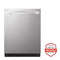 24 Inch Quadwash® Top Control Dishwasher - Stainless Steel