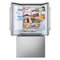 24 Cu. Ft. Counter-depth Max™ With Zero Clearance™ 3-door French Door Refrigerator With Dual Ice Makers And Craft Ice™