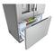 24 Cu. Ft. Counter-depth Max™ With Zero Clearance™ 3-door French Door Refrigerator With Dual Ice Makers And Craft Ice™