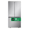 25 Cu. Ft. Standard-depth 3-door French Door Refrigerator With Hybrid Handle Design