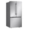 25 Cu. Ft. Standard-depth 3-door French Door Refrigerator With Hybrid Handle Design