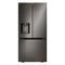 25 Cu. Ft. 3-door French Door Refrigerator With New Hybrid Handle Design And External Ice And Water Dispenser