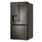 25 Cu. Ft. 3-door French Door Refrigerator With New Hybrid Handle Design And External Ice And Water Dispenser