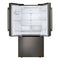 25 Cu. Ft. 3-door French Door Refrigerator With New Hybrid Handle Design And External Ice And Water Dispenser