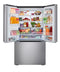 26 Cu. Ft. Counter Depth Max 3-door French Door Refrigerator With Ice And Water Dispenser
