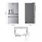 29 Cu. Ft. Smart Standard-depth Max™ 4-door French Door Refrigerator With Full-convert Drawer™