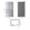 30 Cu. Ft. Smart Standard-depth Max™ 4-door French Door Refrigerator With Full-convert Drawer™