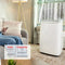 10,000 Btu (sacc) / 14,000 Btu (ashrae) Dual Inverter Smart Wi-fi Portable Air Conditioner | Cools Up To 500 Sq. Ft.