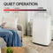 10,000 Btu (sacc) / 14,000 Btu (ashrae) Dual Inverter Smart Wi-fi Portable Air Conditioner | Cools Up To 500 Sq. Ft.