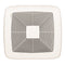 LoProfile 50/80/100 Selectable CFM Bathroom Exhaust Vent Fan, ENERGY STAR