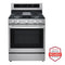 5.8 Cu. Ft. Smart Wi-fi Enabled True Convection Instaview® Gas Range With Air Fry