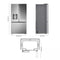 26 Cu. Ft. Counter-depth French Door Refrigerator - Stainless Steel