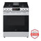 5.8 Cu.ft. Smart Gas Single Oven Slide-in Range, Air Fry, Fan Convection, Easyclean®, Self Clean, Thinq®, Printproof® Stainless Steel - New Handle