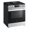 5.8 Cu.ft. Smart Gas Single Oven Slide-in Range, Air Fry, Fan Convection, Easyclean®, Self Clean, Thinq®, Printproof® Stainless Steel - New Handle