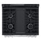5.8 Cu.ft. Smart Gas Single Oven Slide-in Range, Air Fry, Fan Convection, Easyclean®, Self Clean, Thinq®, Printproof® Stainless Steel - New Handle