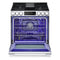 5.8 Cu.ft. Smart Gas Single Oven Slide-in Range, Air Fry, Fan Convection, Easyclean®, Self Clean, Thinq®, Printproof® Stainless Steel - New Handle