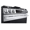 5.8 Cu.ft. Smart Gas Single Oven Slide-in Range, Air Fry, Fan Convection, Easyclean®, Self Clean, Thinq®, Printproof® Stainless Steel - New Handle