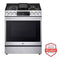 6.3 Cu. Ft. Instaview® Gas Slide-in Range With Probake Convection® And Air Fry