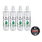 6 Month / 200 Gallon Capacity Replacement Refrigerator Water Filter 4-pack