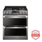 7.3 Cu. Ft. Smart Wi-fi Enabled Dual Fuel Double Oven Range With Probake Convection®