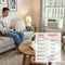 10,000 Btu Smart Wi-fi Enabled Air Conditioner | Cools Up To 450 Sq. Ft.