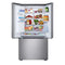 24 Cu. Ft. Counter-depth Max™ With Zero Clearance™ 3-door French Door Refrigerator