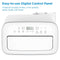 8,000 BTU DOE Smart Portable Air Conditioner, for spaces up to 350 sq. ft.