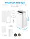 10,000 BTU DOE Smart Portable Air Conditioner with Heat, for spaces up to 450 sq. ft.
