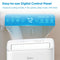 10,000 BTU DOE Smart Inverter Portable Air Conditioner, for spaces up to 450 sq. ft.