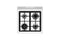 24 inch All Gas Range, 4 Burners